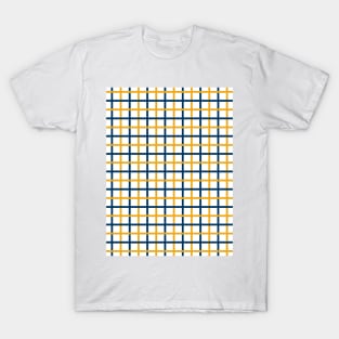 Blue & Gold Tattersall T-Shirt